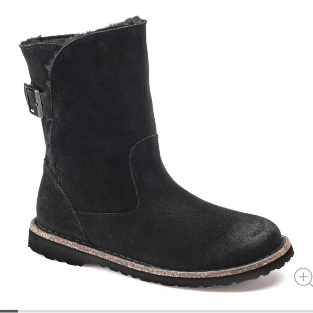 Birkenstock Upsalla shearling black size 38